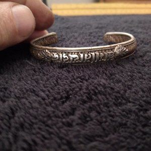 From Tibetan meaningful 3.5-inch bracelet